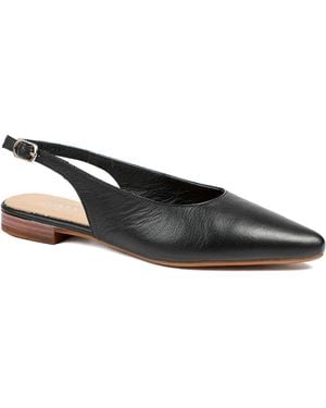 Jones Bootmaker Xylia Smart Leather Court Shoes - Black