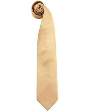 PREMIER Kleuren Mode Stropdas (goud) - Metallic