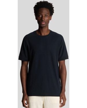 Lyle & Scott Panelled T-Shirt - Blue