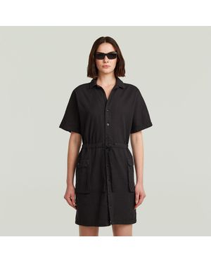 G-Star Soft Utility Dress - Black