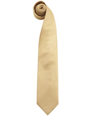 PREMIER “Colours” Plain Fashion Business Tie (Pack Of 2) - Metallic