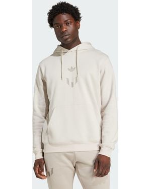 adidas Originals Messi Hoodie - Natural