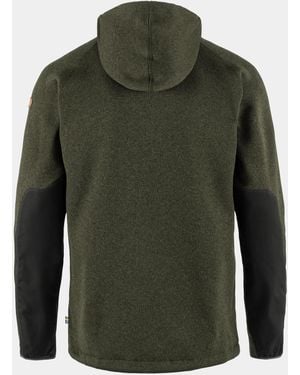 Fjallraven Long Sleeve Hoodie - Green