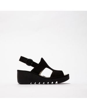 Fly London Baif585Fly Sandals Leather - Black