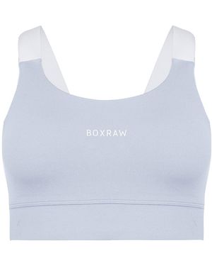 BOXRAW Alicia Arctic Ice Sports Bra - Blue