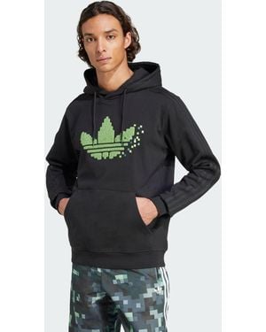adidas Originals X Minecraft Graphic Hoodie - Black