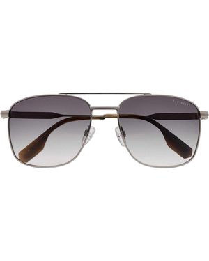 Ted Baker Chase Rechthoekige Zonnebril - Bruin