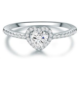 Tresor 1934 Trilani Sterling Ring - White