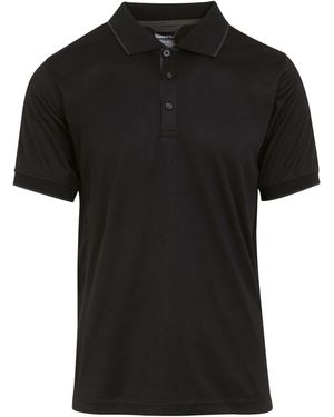 Regatta Navigate Short-Sleeved Polo Shirt (/Seal) Material_Synthetic - Black