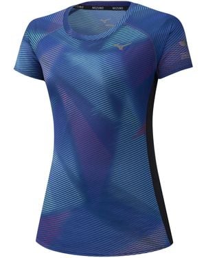 Mizuno Aero T-Shirt - Blue