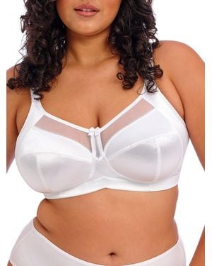 Goddess Keira Wireless Bra - White