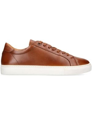 KG by Kurt Geiger Leather Fire Trainers - Brown