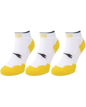 Diadora 3-Pack/ Crew Socks - Yellow