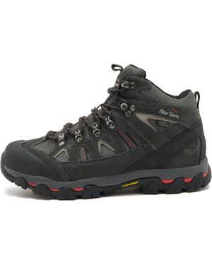 Peter Storm Arnside Ii Waterproof Walking & Hiking Mid Boot With Stormgrip Outsole - Black