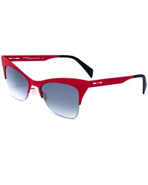 Italia Independent Sunglasses 52/20/135 Mm Metal - Red