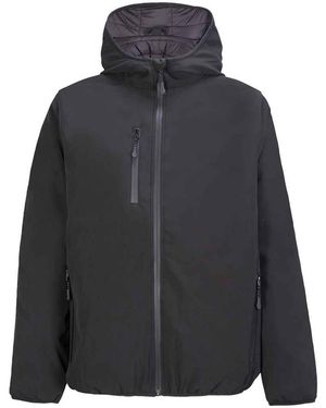 Sol's Falcon Padded Soft Shell Jacket - Black