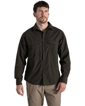 Craghoppers Expert Kiwi Shirt (Dark Cedar) - Green