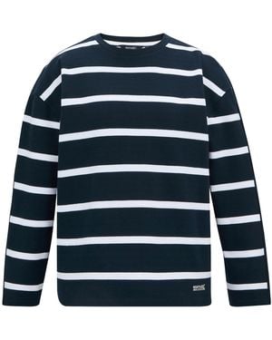 Regatta Avira Sweatshirt (Marineblauw/Wit)