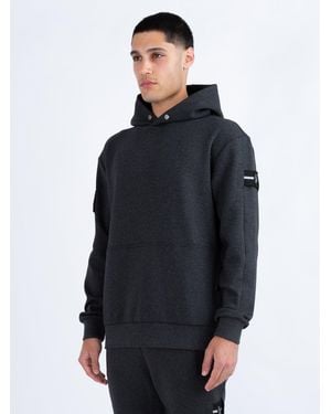 Luke 1977 Lotus Relaxed Fit Premium Hoodie - Blue