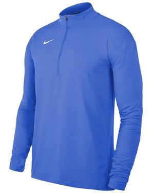 Nike Dry Element Funnel Neck Long Sleeve Jersey Top - Blue