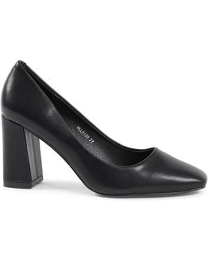 19V69 Italia by Versace Pump Hll0128 Nero Leather - Black