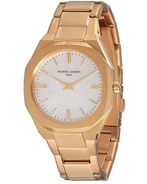 Pierre Cardin Stainless Steel Dress Watch - Metallic