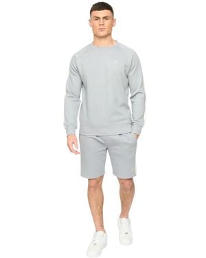 Crosshatch Cresswill Sweatshirt (Steel) - Grey