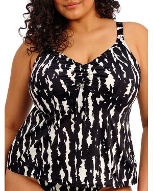 Elomi Echo Shell Tankini Top - Black
