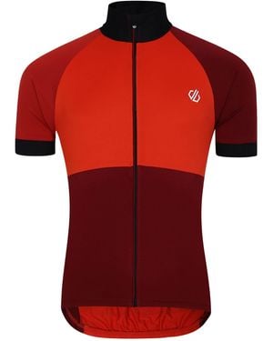 Dare 2b Protraction Iii Cycling Jersey - Red