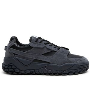 Ellesse Luxe El42 Lace-Up Lug Sole Trainers - Blue