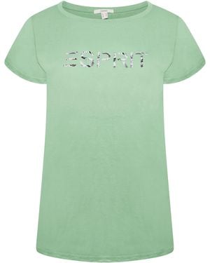 Esprit Ladies T-Shirt Cotton - Green