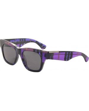 Burberry Be4424 52 411387 Sunglasses - Purple