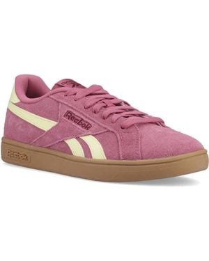 Reebok Court Retro Textile Studiopink/Yel/Haze/Blkcherry Trainers - Purple