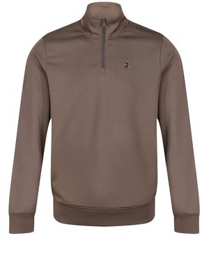 Luke 1977 Ttpqr Quarter-zip Sweat Brown