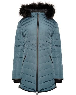 Dare 2b Ladies Striking Iii Long Length Padded Jacket (Orion/Orion) - Blue