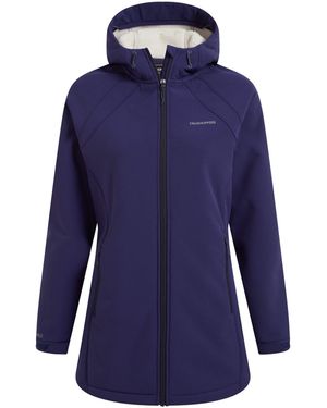 Craghoppers Ladies Gwen Hooded Soft Shell Jacket - Blue