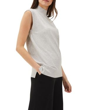 Phase Eight Kitta Fine Knit Tank Top - Grey