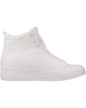 Converse Chuck Taylor All Star Selene Monochrome Plimsolls Leather - White