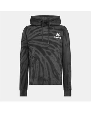 Money Bleach Tie Hood - Grey