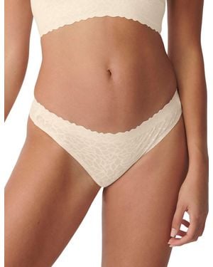 Sloggi 10211268 Zero Feel Lace Brazilian Brief - Brown