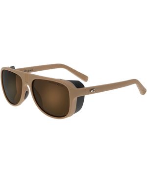 G.O.D Eyewear Polarised Uv400 Sport Sunglasses With Mirror Scratch-Resistant Lens - Brown