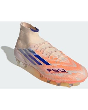 adidas Originals F50 Sparkfusion Elite Mid Firm Ground/Artificial Grass Boots - Pink