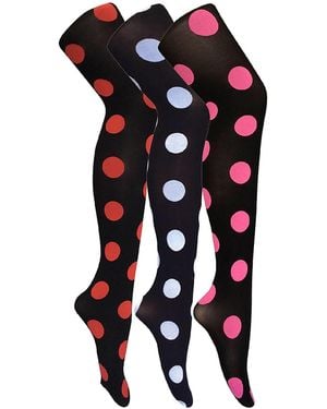 Sock Snob 3 Pair Multipack Ladies 80 Denier Tights - Black