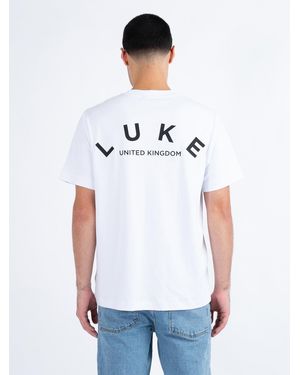 Luke 1977 Luxembourg Relaxed Fit Heavyweight T-Shirt - White
