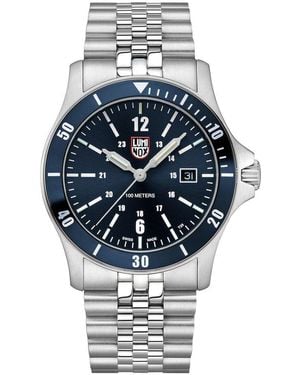 Luminox Grey Stainless Steel Sport Watch - Metallic