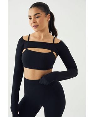 DSGN Studio Sport Contour Seamless 2In1 Top - Blue