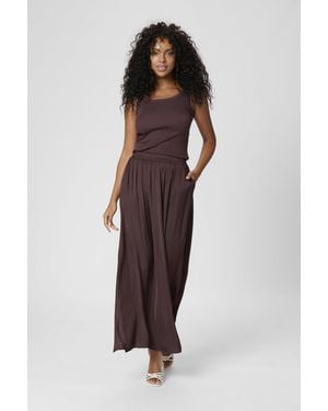 Kaffe Rok Kaallie A-shape - Bruin