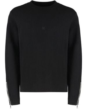 Givenchy Crew-Neck Wool Jumper - Black
