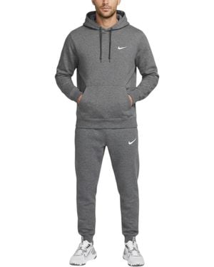 Nike Club Tracksuit Fleece Hoodies Joggers Jogger Sports Gym - Grey