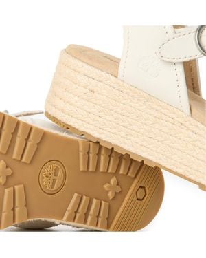Timberland Santorini Sun Backstrap Open Toe Sandals - Natural